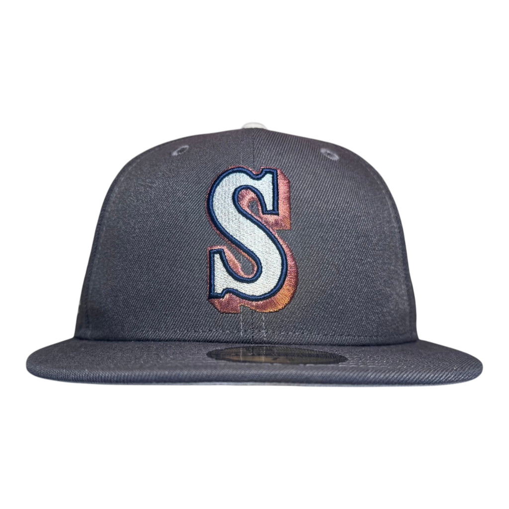 New Era Seattle Mariners "Shout It Out V" Rushmore @saucythevisionary 59Fifty Fitted Hat