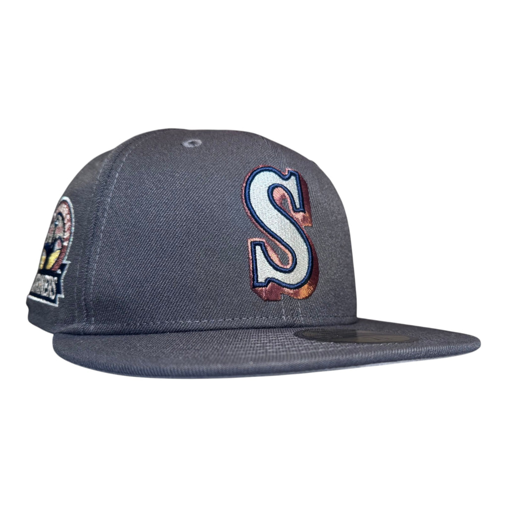 New Era Seattle Mariners "Shout It Out V" Rushmore @saucythevisionary 59Fifty Fitted Hat