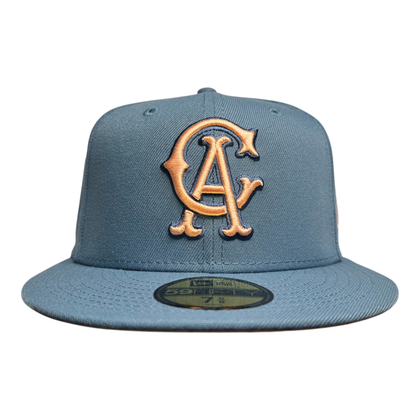 California Angels All Star Game 1967 Indigo Peach Edition New Era 59Fifty Fitted Hat