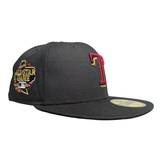 Texas Rangers All Star Game 2024 Metallic Prime Edition New Era 59Fifty Fitted Hat