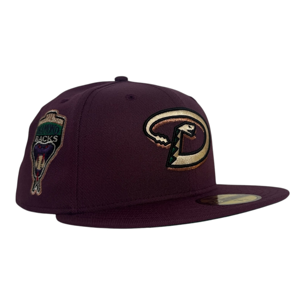 New Era Arizona Diamondbacks "Plumbacks" 1998 Inaugural Season 59Fifty Fitted Hat