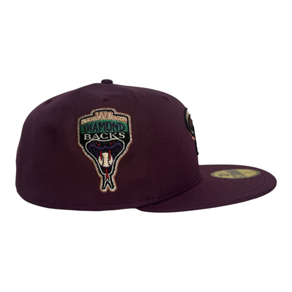 New Era Arizona Diamondbacks "Plumbacks" 1998 Inaugural Season 59Fifty Fitted Hat