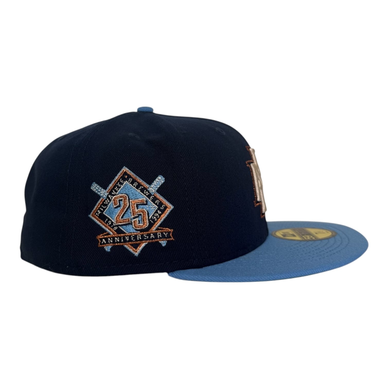 New Era Milwaukee Brewers Beer Pack "Blue Moon" Hat Club 59Fifty Fitted Hat