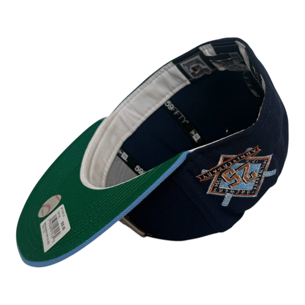 New Era Milwaukee Brewers Beer Pack "Blue Moon" Hat Club 59Fifty Fitted Hat