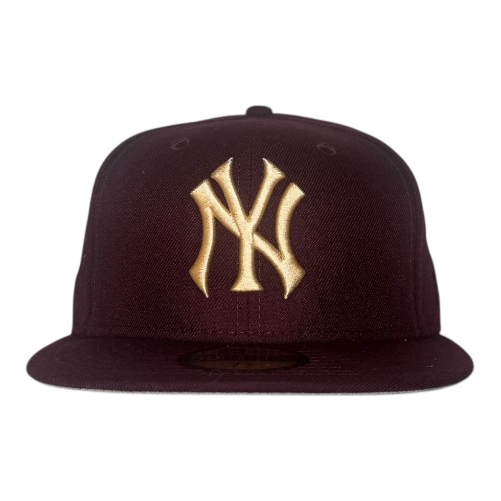 New York Yankees 1999 WS Burgundy New Era 59Fifty Fitted Hat