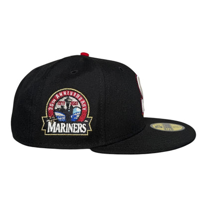 Seattle Mariners 30th Anniversary "Shout It Out III” Rushmore Hat Club New Era 59Fifty Fitted Hat