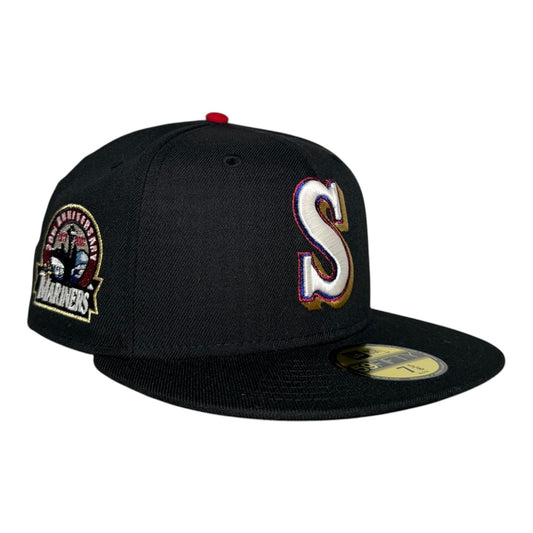 Seattle Mariners 30th Anniversary "Shout It Out III” Rushmore Hat Club New Era 59Fifty Fitted Hat