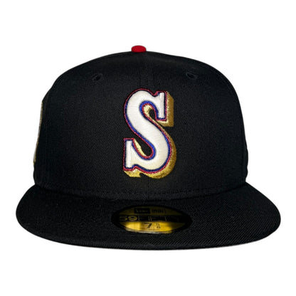 Seattle Mariners 30th Anniversary "Shout It Out III” Rushmore Hat Club New Era 59Fifty Fitted Hat