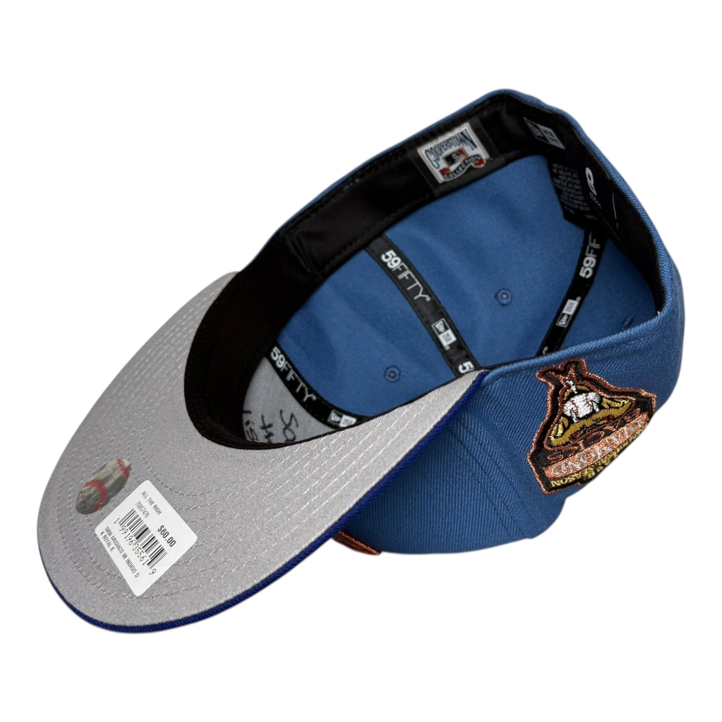 Signed Arizona Diamondbacks 1998 Inaugural Season Rushmore New Era 59Fifty Fitted Hat