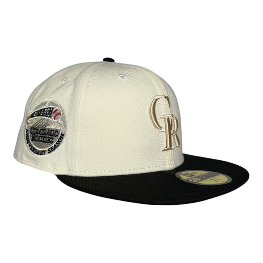 Colorado Rockies 10th Anniversary "Crack Rock" Rushmore New Era 59Fifty Fitted Hat