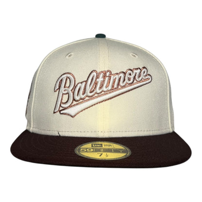 Baltimore Orioles 50th Anniversary "50 grams 2.0" Rushmore New Era 59Fifty Fitted Hat