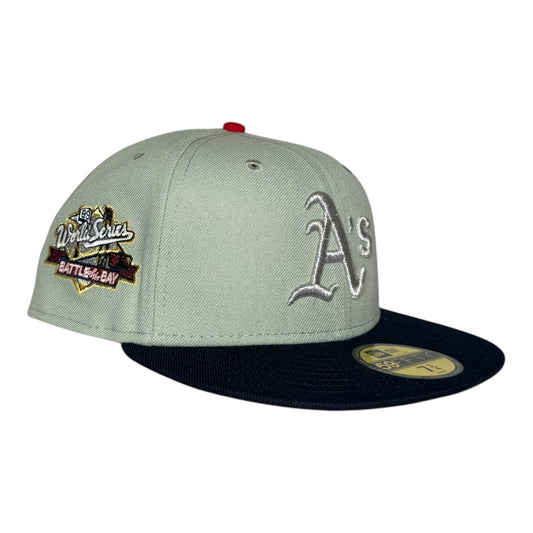 Oakland A's 1989 World Series "SIDESHOWS" Rushmore New Era 59Fifty Fitted Hat