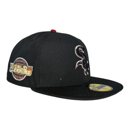 Sneakertown Chicago White Sox 2005 World Series Side Patch New Era 59Fifty Fitted Hats