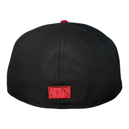 Texas "Tejas" Rangers NewEra 59Fifty Fitted Hat - Black