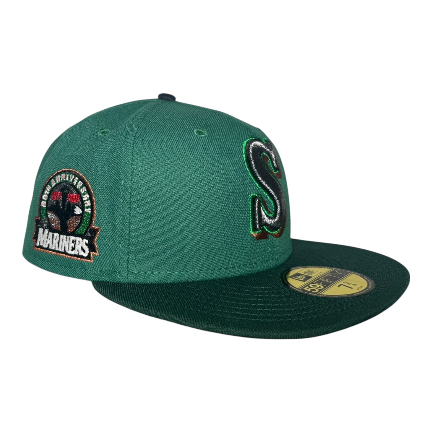 Seattle Mariners "Two Tone Tvb Twins Two" Rushmore New Era 59Fifty Fitted Hat