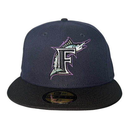 Florida Marlins Hat Club Marine Metallics Pack New Era 59Fifty Fitted Hat