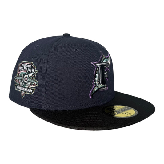 Florida Marlins Hat Club Marine Metallics Pack New Era 59Fifty Fitted Hat