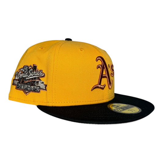 Oakland A's Battle of the Bay "Bruce Leroy" Rushmore New Era 59Fifty Fitted Hat