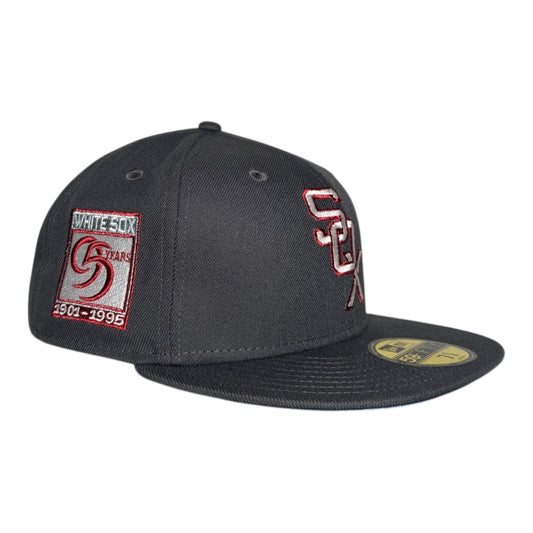 Chicago White Sox 95 Years Sky UV New Era 59Fifty Fitted Hat