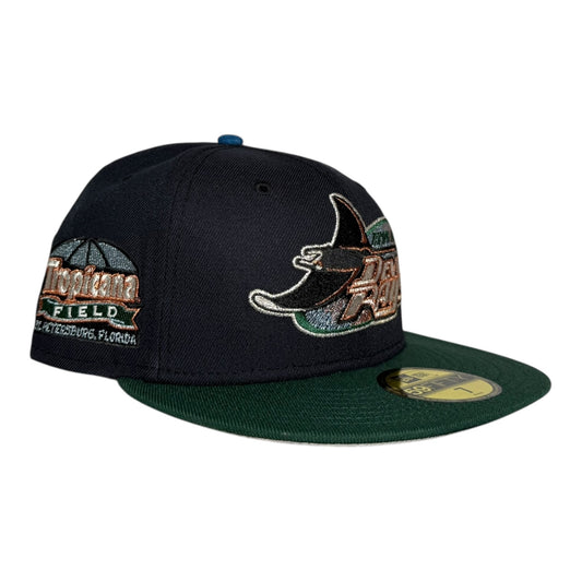 *Signed* Tampa Bay Rays "Devil In A New Dress" Rushmore New Era 59Fifty Fitted Hat