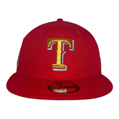 Texas Rangers "PVTCHWORK" Rushmore New Era 59Fifty Fitted Hat