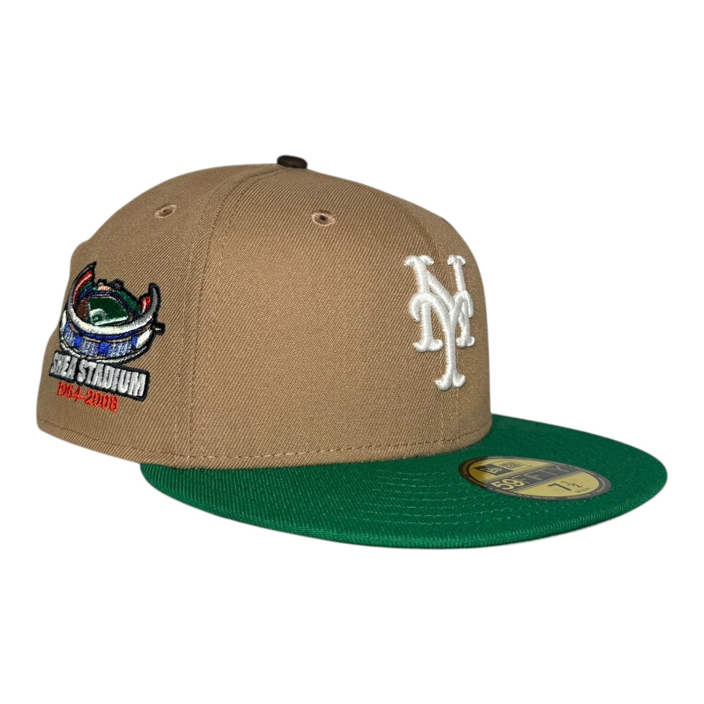 New York Mets Shea Stadium "Chicken n Broccoli" Rushmore New Era 59Fifty Fitted Hat
