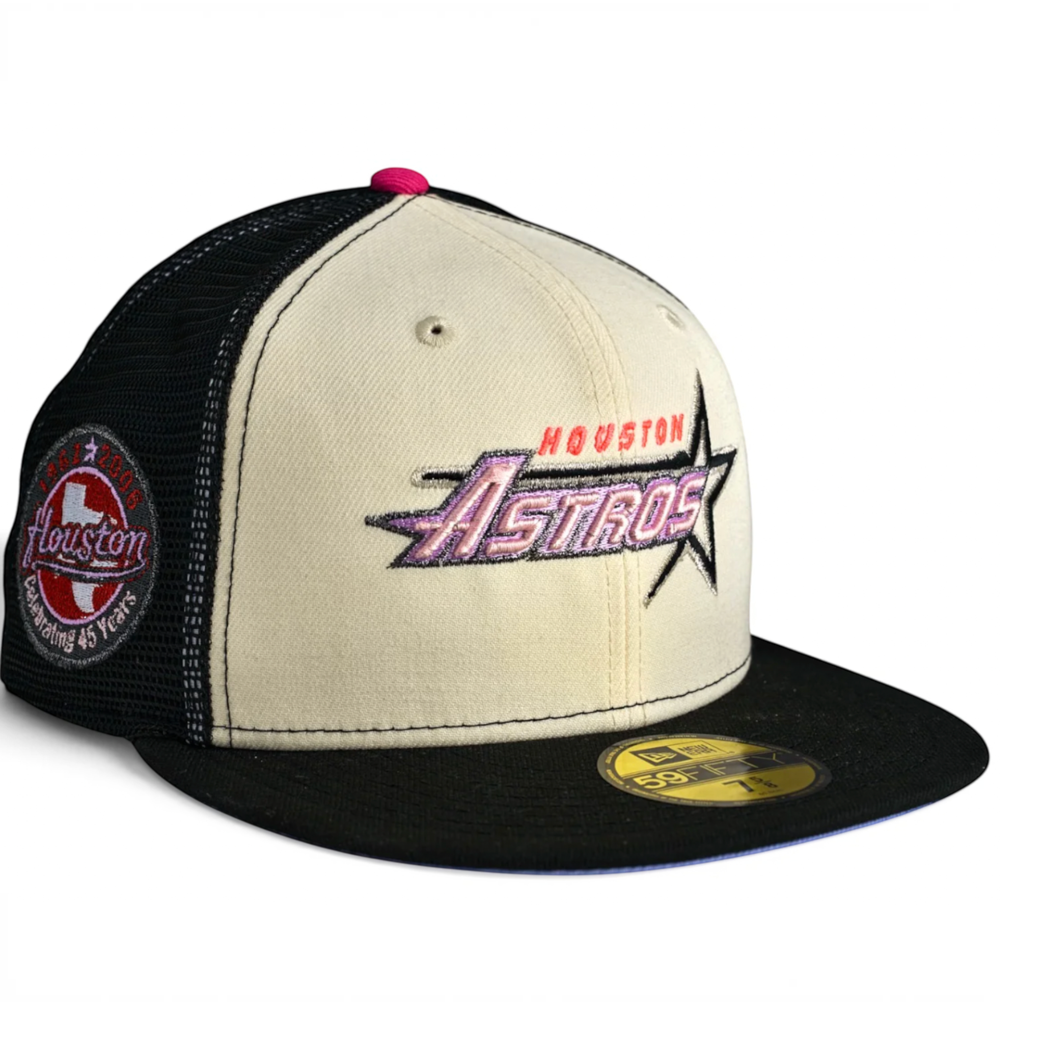 New Era Houston Astros "Kuromi" Rahnsciety @rahnnifitteds 59Fifty Trucker Hat