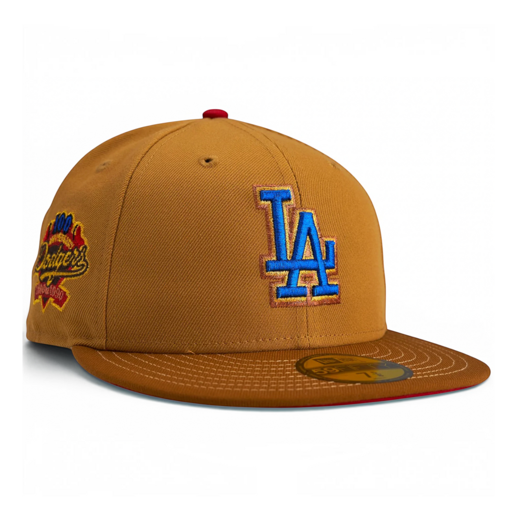 New Era Los Angeles Dodgers "Straw Hat" Rahnsciety @rahnnifitteds 59Fifty Fitted Hat