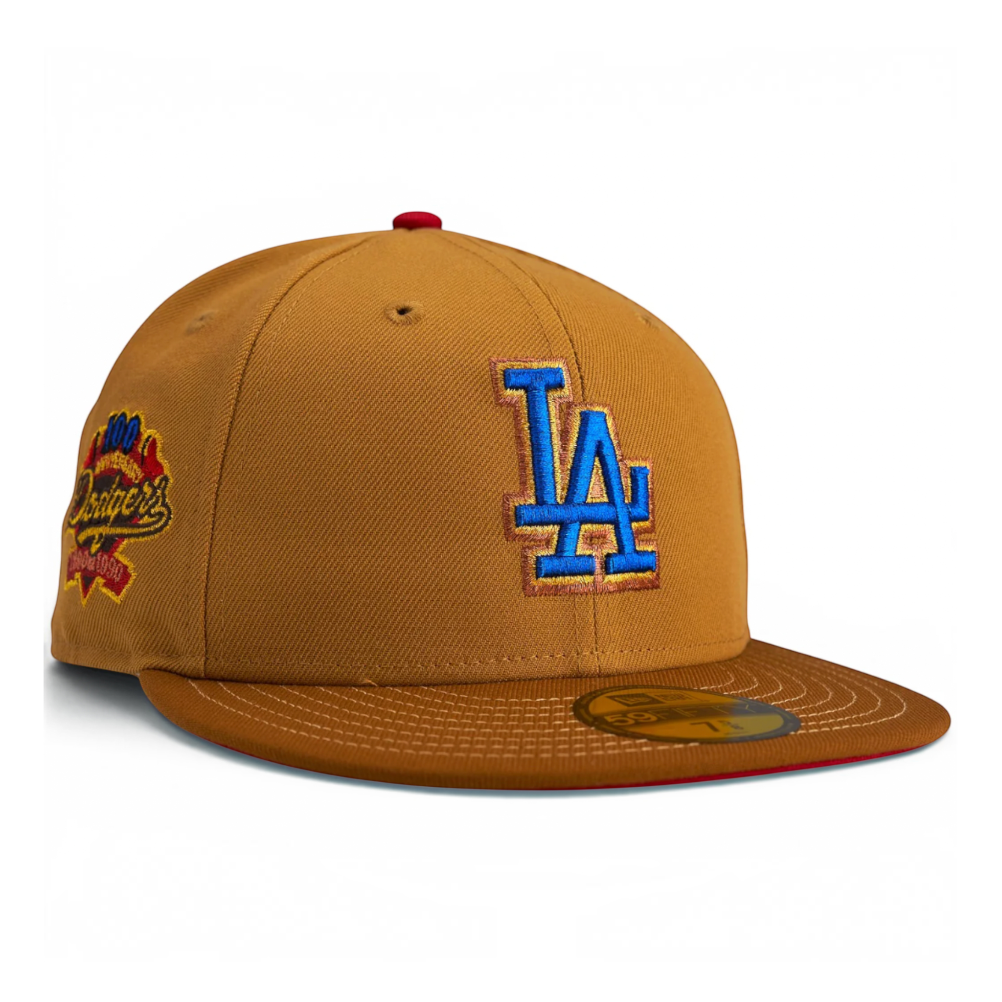 New Era Los Angeles Dodgers "Straw Hat" Rahnsciety @rahnnifitteds 59Fifty Fitted Hat