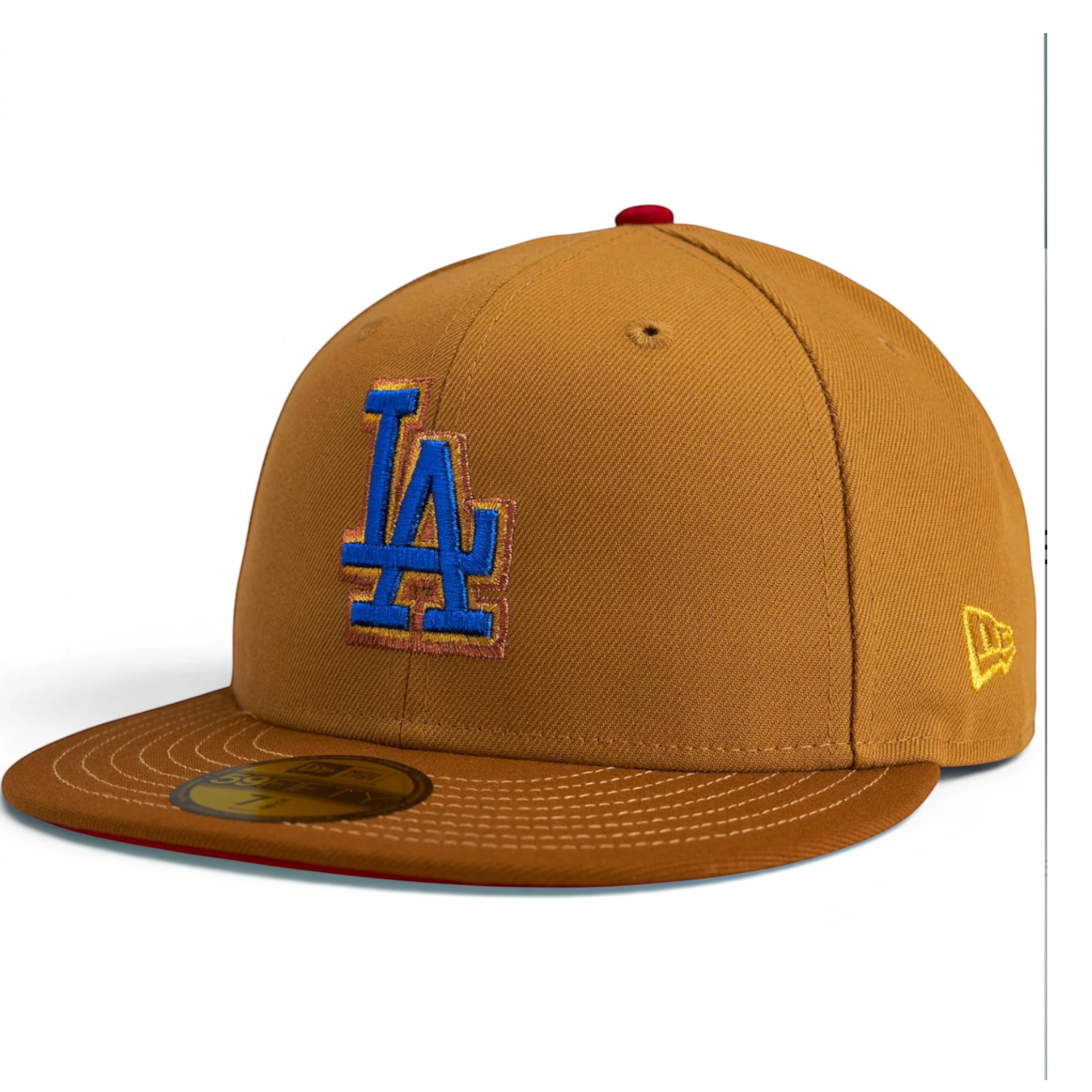 New Era Los Angeles Dodgers "Straw Hat" Rahnsciety @rahnnifitteds 59Fifty Fitted Hat