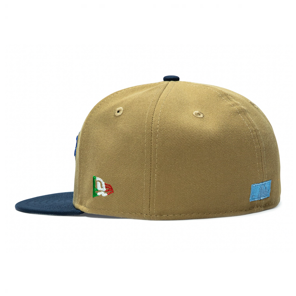 New Era Milwaukee Brewers Hoy Se Bebe Pack Hat Club 59Fifty Fitted Hat