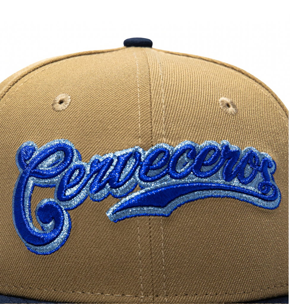New Era Milwaukee Brewers Hoy Se Bebe Pack Hat Club 59Fifty Fitted Hat