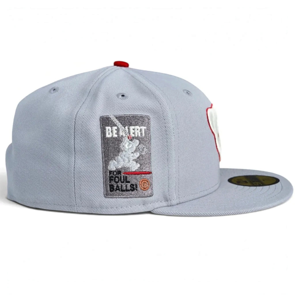 The Hat Wall “RED BALLOON” Chicago Cubs "Brim Reaper Pack" New Era 59fifty Fitted Hat